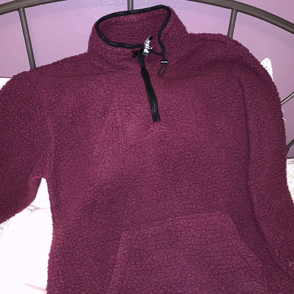 Victoria Secret’s Pink Sherpa pullover